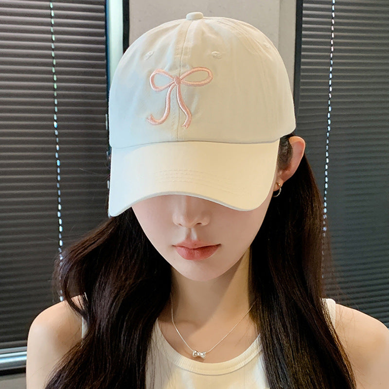 Coquette Bow Detailed Hat Solanj Studio