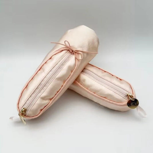 Pink Ballet Satin Shoe Multifunctional Cosmetic Bag My Store