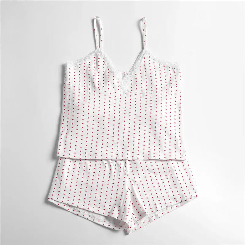 Coquette Heart Pajama Set My Store